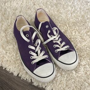 Converse Purple Low Top 9W